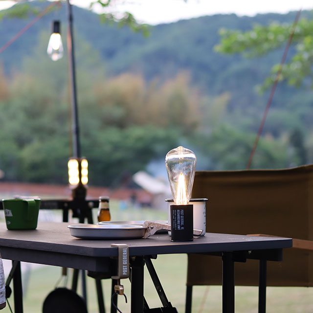 Post General Hang Lamp Rechargeable Unit Type 1 - Black-Goritta Works Sdn. Bhd. 202501017603 (1619017-X)