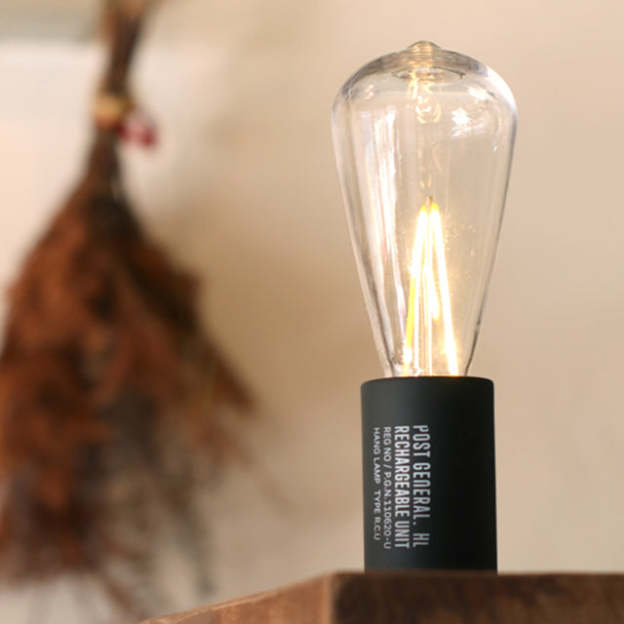Post General Hang Lamp Rechargeable Unit Type 1 - Black-Goritta Works Sdn. Bhd. 202501017603 (1619017-X)