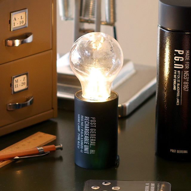 Post General Hang Lamp Rechargeable Unit Type 2 - Black-Goritta Works Sdn. Bhd. 202501017603 (1619017-X)