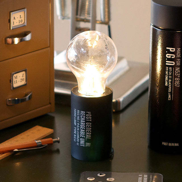 Post General Hang Lamp Rechargeable Unit Type 2 - Black-Goritta Works Sdn. Bhd. 202501017603 (1619017-X)