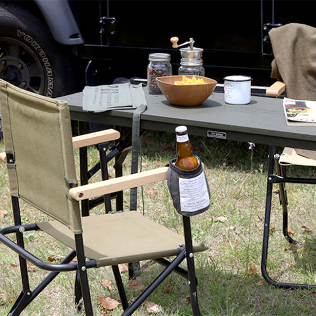 Post General Waxed Canvas Bottle Bag - Brown-Goritta Works Sdn. Bhd. 202501017603 (1619017-X)