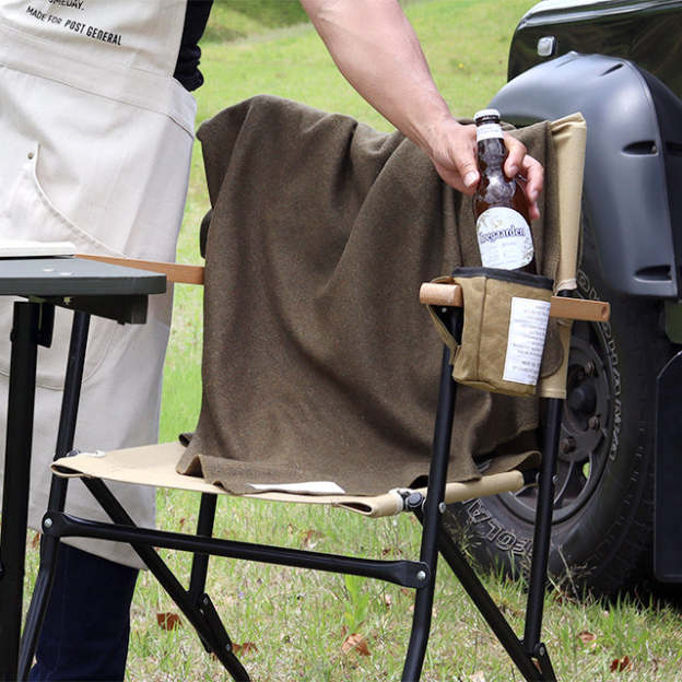 Post General Waxed Canvas Bottle Bag - Brown-Goritta Works Sdn. Bhd. 202501017603 (1619017-X)