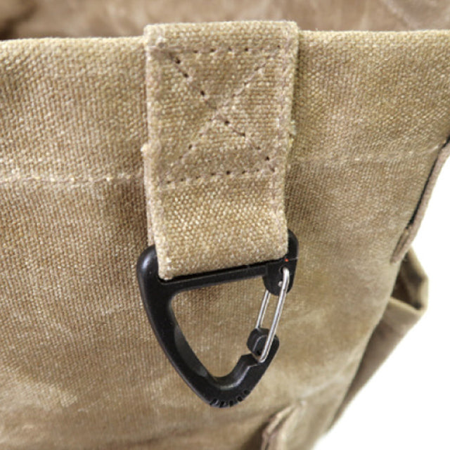 Post General Waxed Canvas Tool Bag Round - Gray-Goritta Works Sdn. Bhd. 202501017603 (1619017-X)