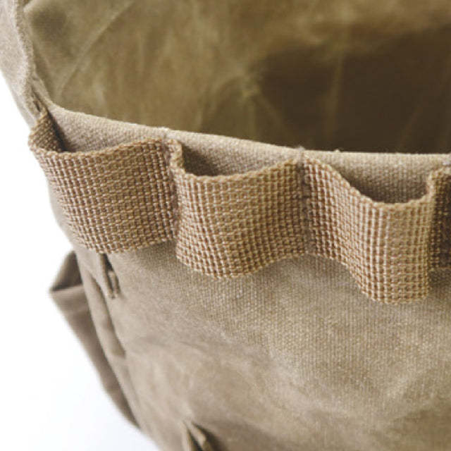 Post General Waxed Canvas Tool Bag Round - Gray-Goritta Works Sdn. Bhd. 202501017603 (1619017-X)