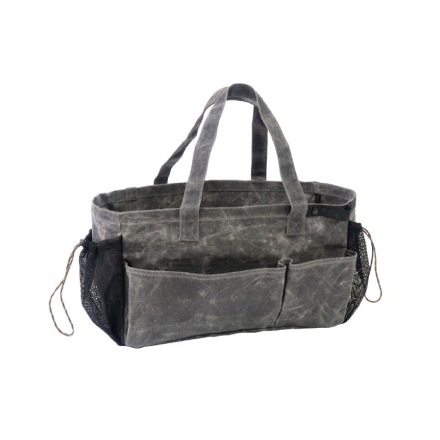 Post General Waxed Canvas Tool Bag Rect - Gray-Goritta Works Sdn. Bhd. 202501017603 (1619017-X)