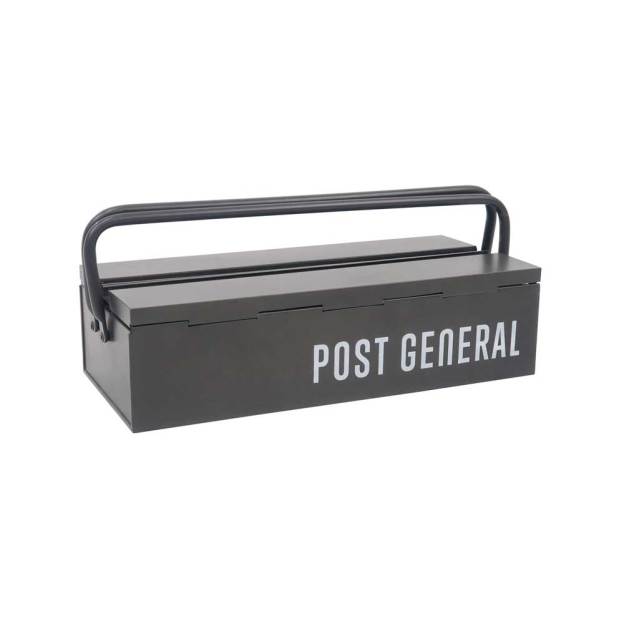 Post General Stackable Tool Box - Black-Goritta Works Sdn. Bhd. 202501017603 (1619017-X)