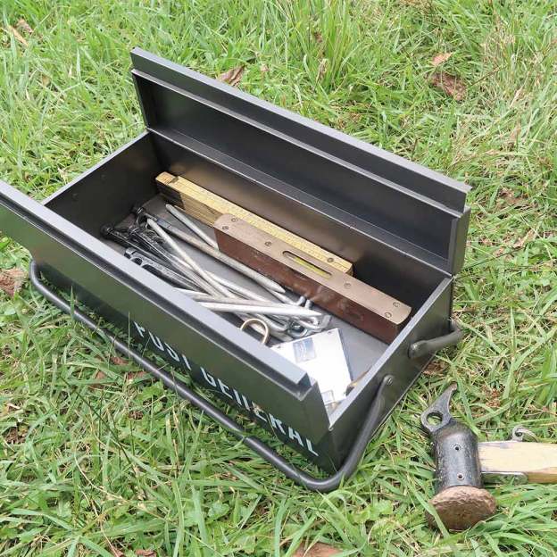 Post General Stackable Tool Box - Black-Goritta Works Sdn. Bhd. 202501017603 (1619017-X)