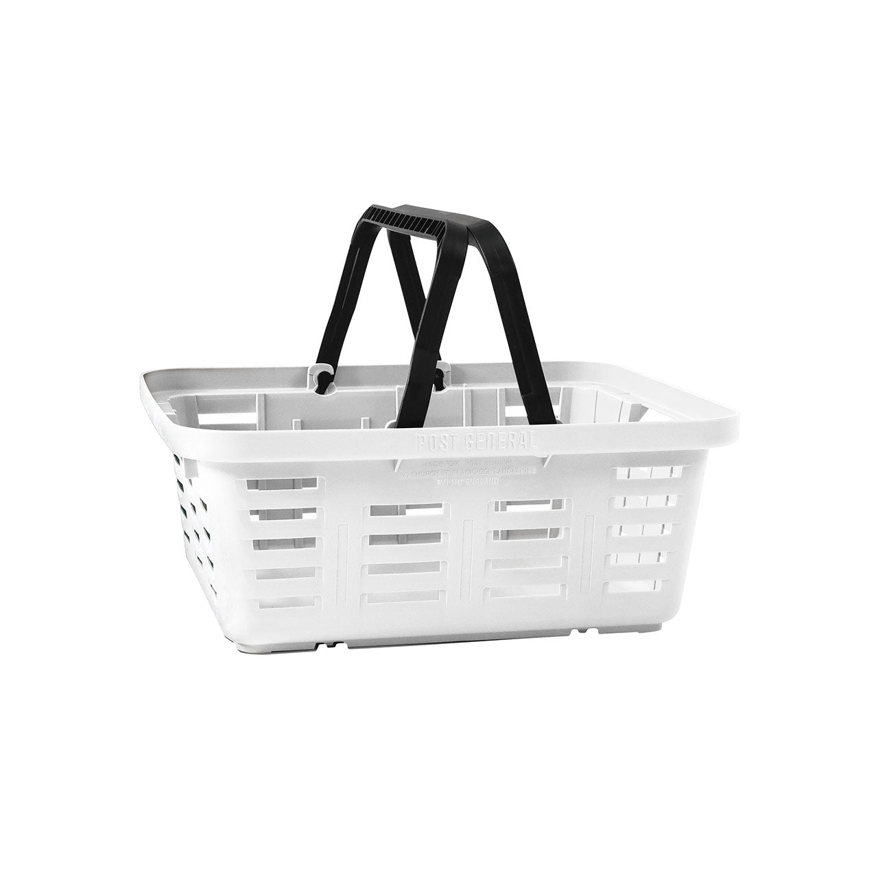 Post General Heavy Duty Basket Low - Dull White-Goritta Works Sdn. Bhd. 202501017603 (1619017-X)