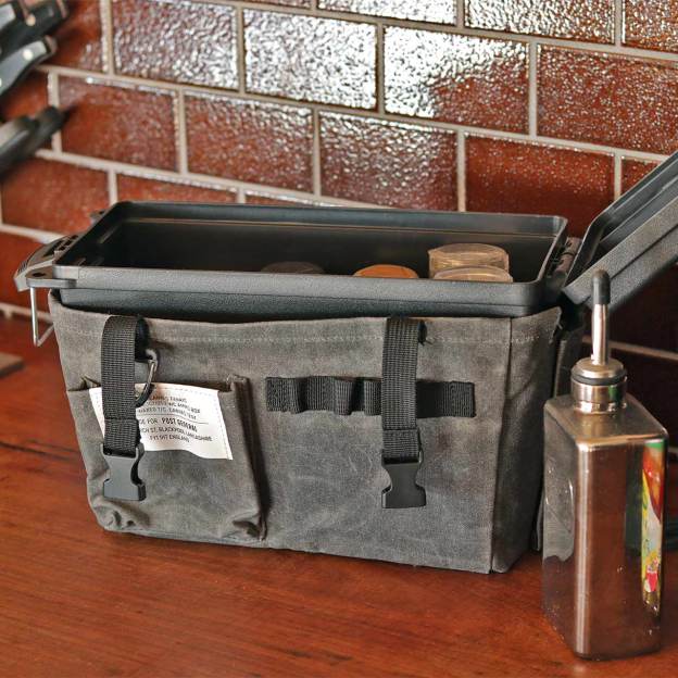 Post General Waxed Canvas Ammo Tool Box - Gray-Goritta Works Sdn. Bhd. 202501017603 (1619017-X)
