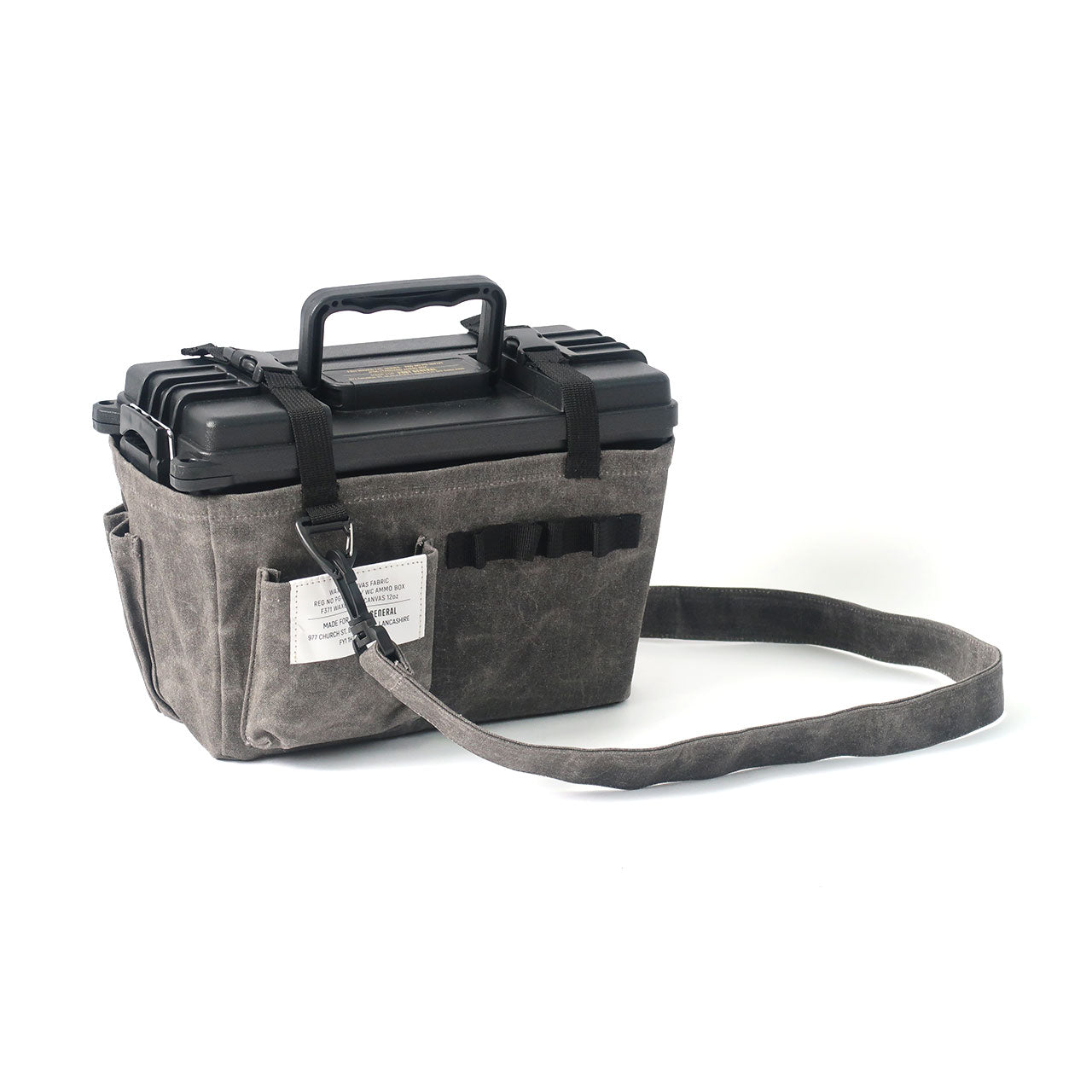 Post General Waxed Canvas Ammo Tool Box - Gray-Goritta Works Sdn. Bhd. 202501017603 (1619017-X)