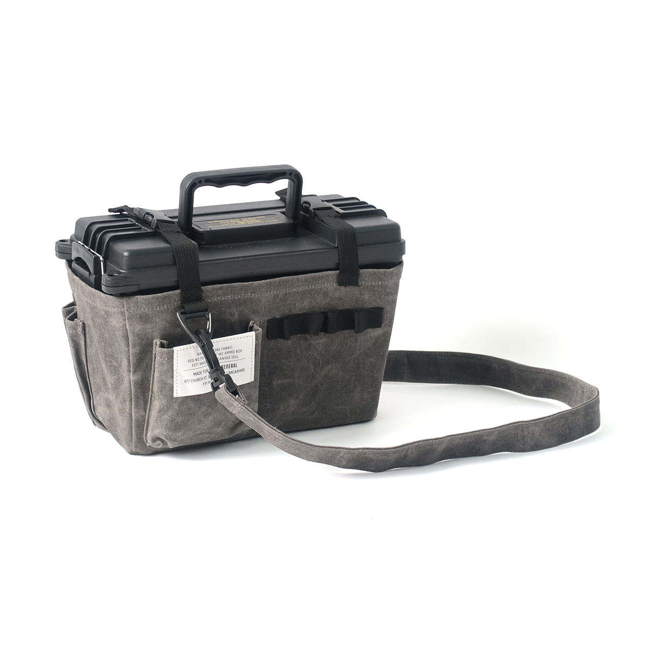 Post General Waxed Canvas Ammo Tool Box - Gray-Goritta Works Sdn. Bhd. 202501017603 (1619017-X)