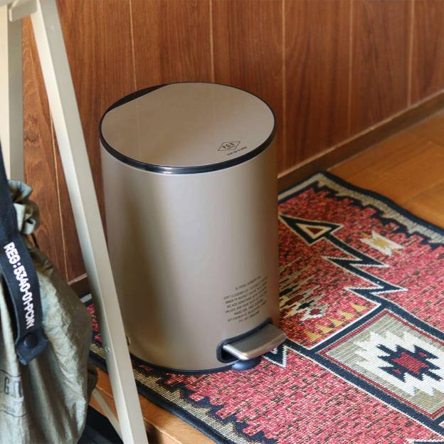 Post General Pedal Rubbish Bin 5L - Olive-Goritta Works Sdn. Bhd. 202501017603 (1619017-X)