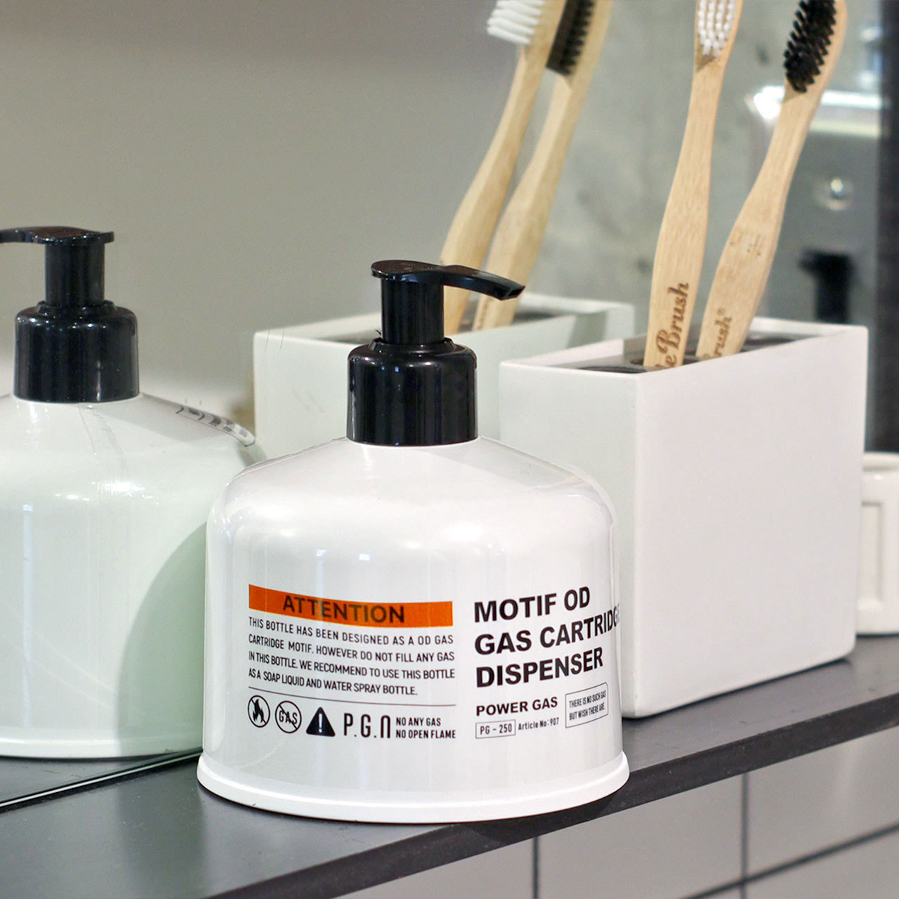 Post General Motif Dispenser OD-Soap - Olive-Goritta Works Sdn. Bhd. 202501017603 (1619017-X)