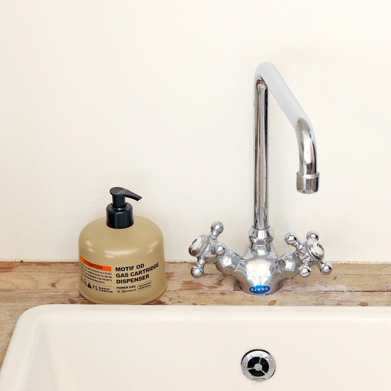 Post General Motif Dispenser OD-Soap - Sand Beige-Goritta Works Sdn. Bhd. 202501017603 (1619017-X)