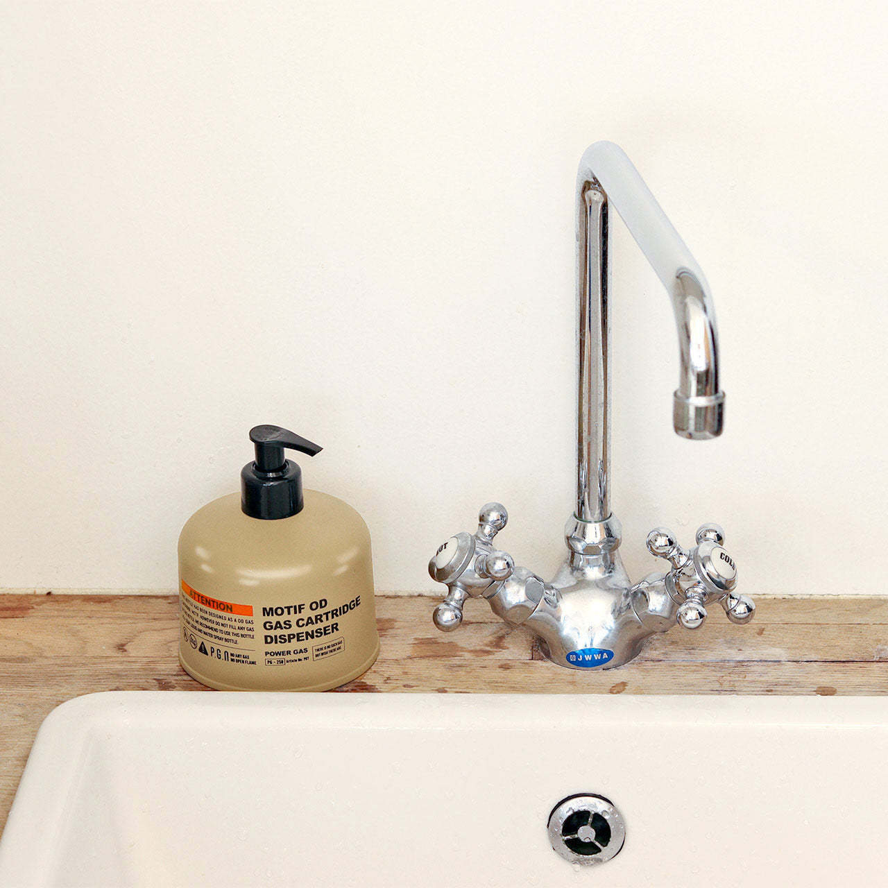 Post General Motif Dispenser OD-Soap - Sand Beige-Goritta Works Sdn. Bhd. 202501017603 (1619017-X)