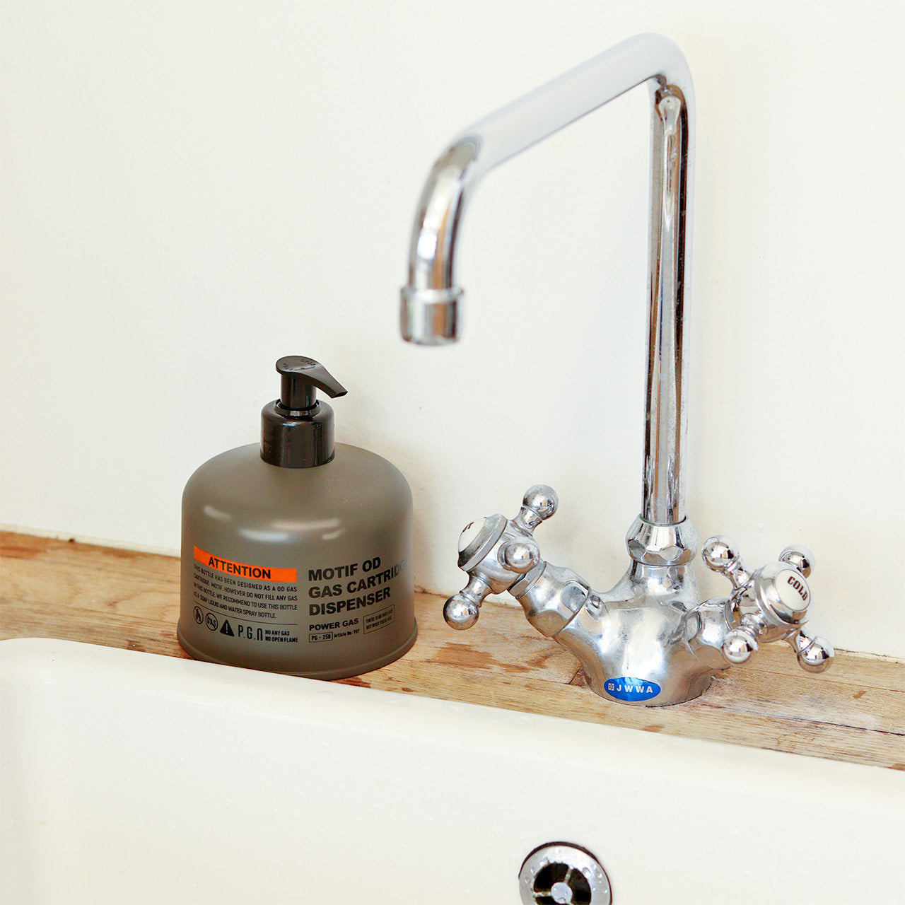 Post General Motif Dispenser OD-Soap - Sand Beige-Goritta Works Sdn. Bhd. 202501017603 (1619017-X)