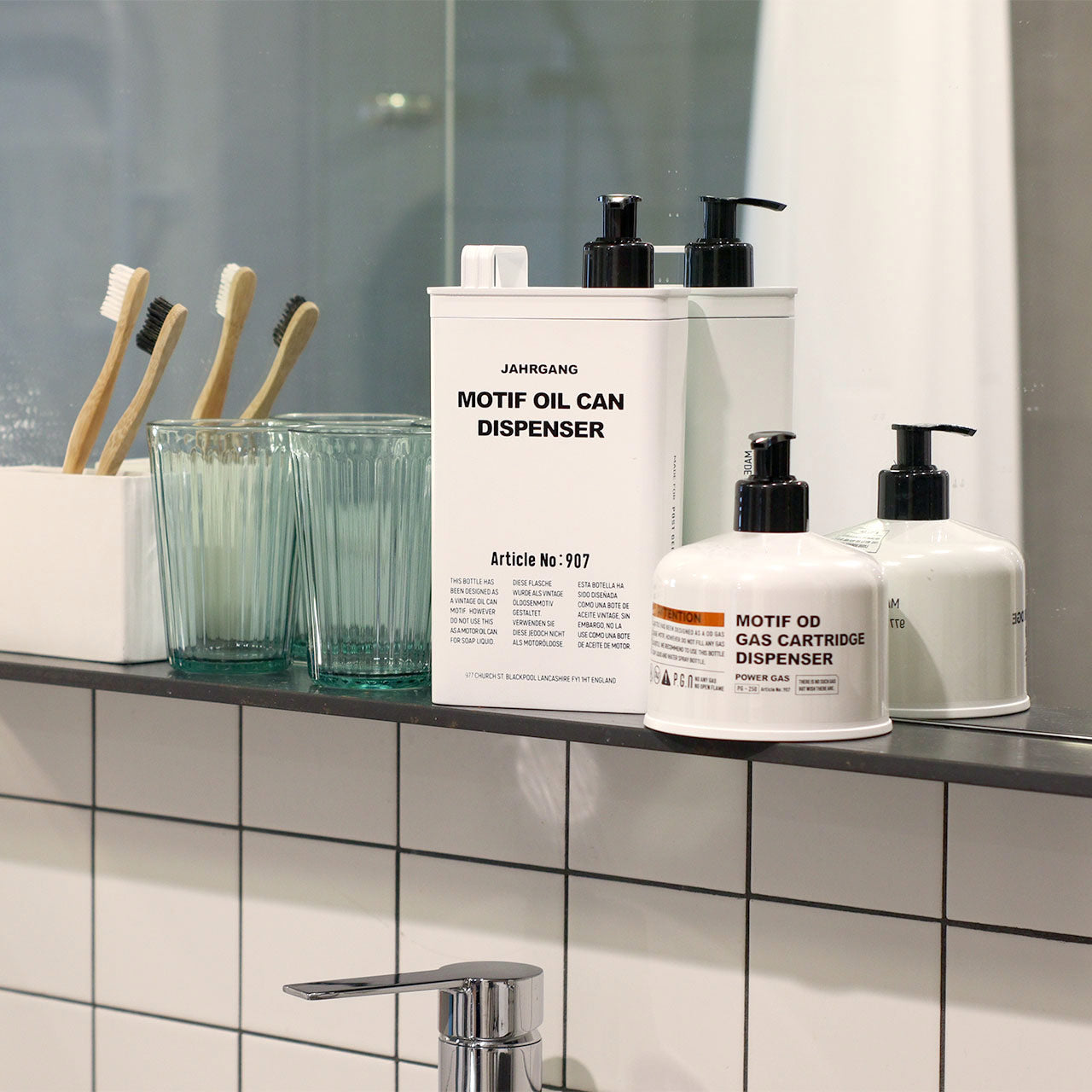 Post General Motif Dispenser OD-Soap - Olive-Goritta Works Sdn. Bhd. 202501017603 (1619017-X)