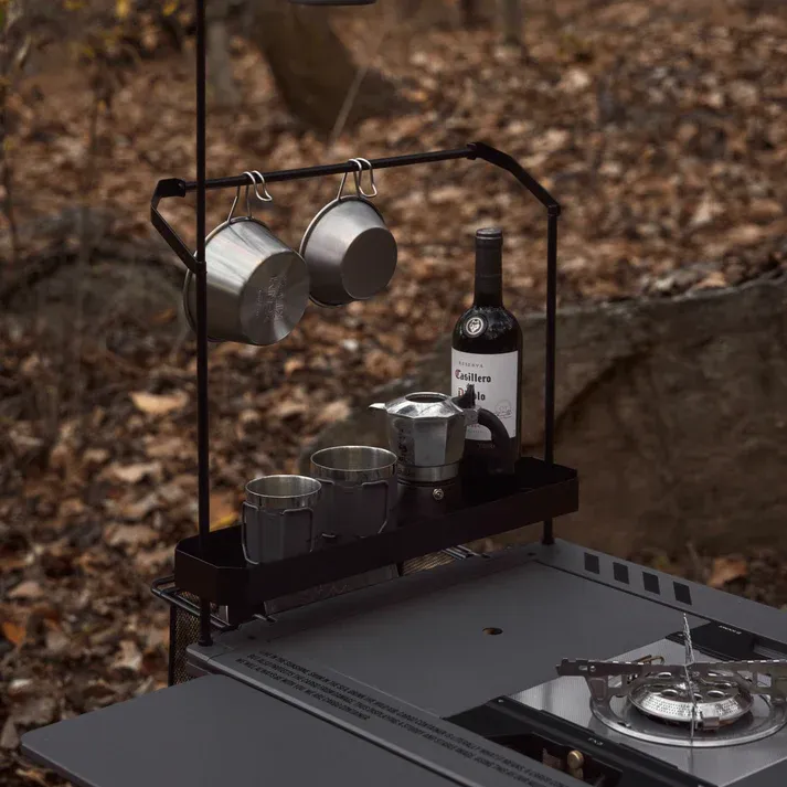 Cargo Container Hanger Tray - Black