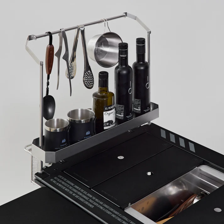 Cargo Container Hanger Tray - Black