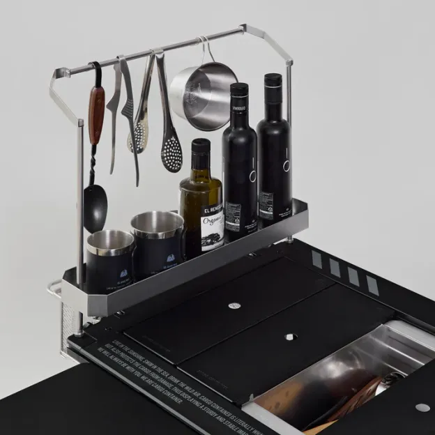 Cargo Container Hanger Tray - Black