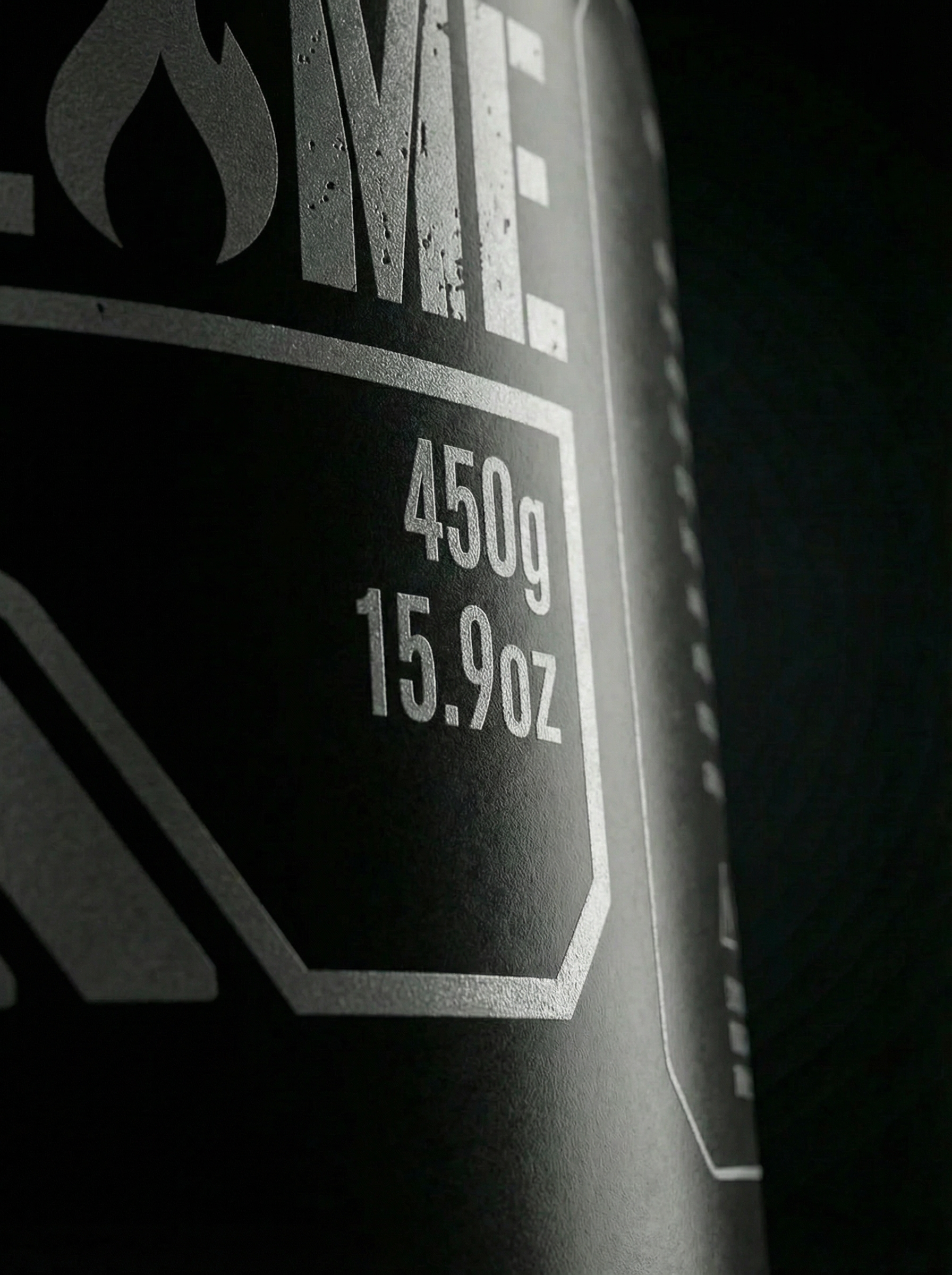 Black Flame Butane Gas Cartridge 450g | screw-type