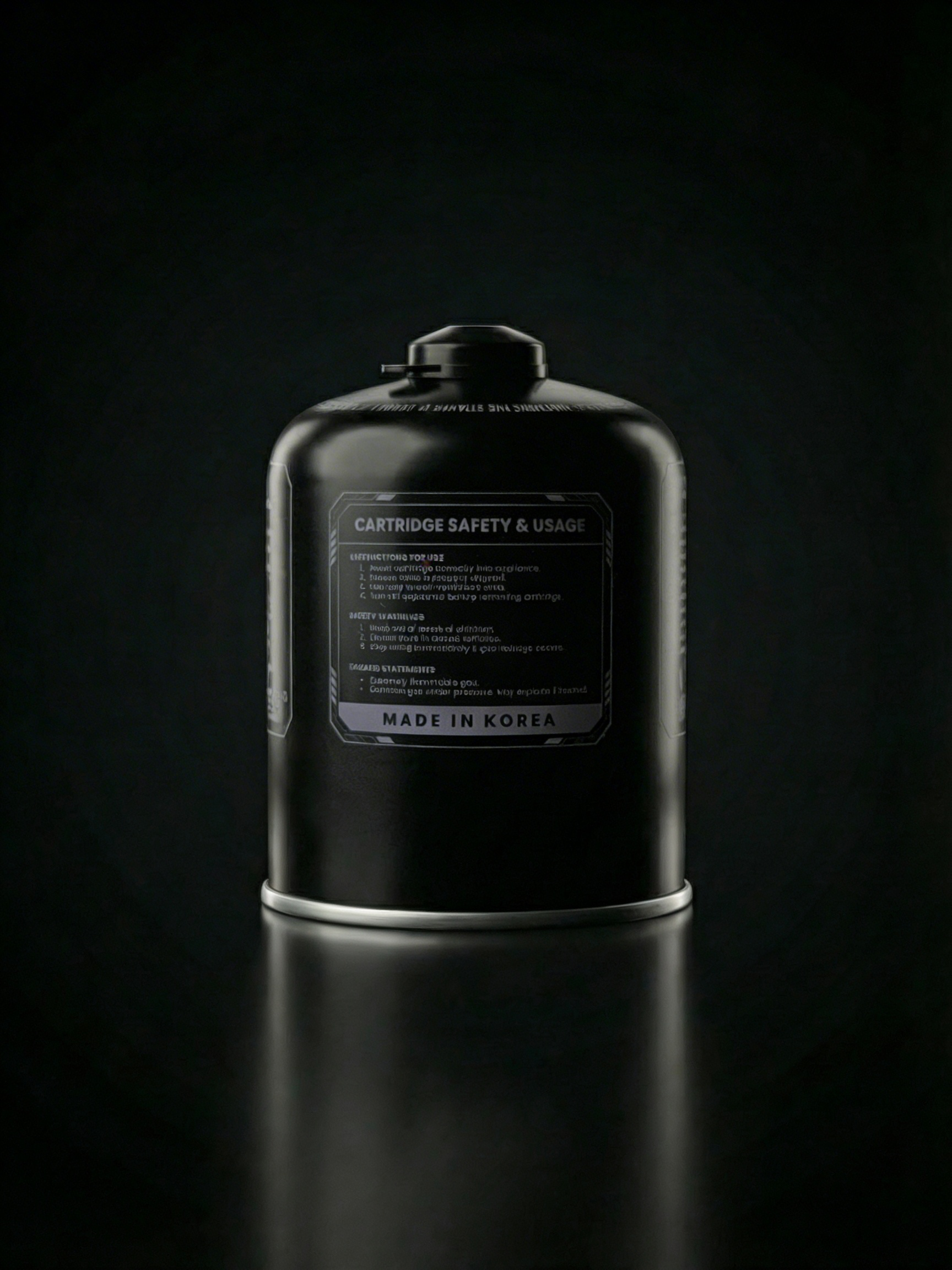 Black Flame Butane Gas Cartridge 450g | screw-type