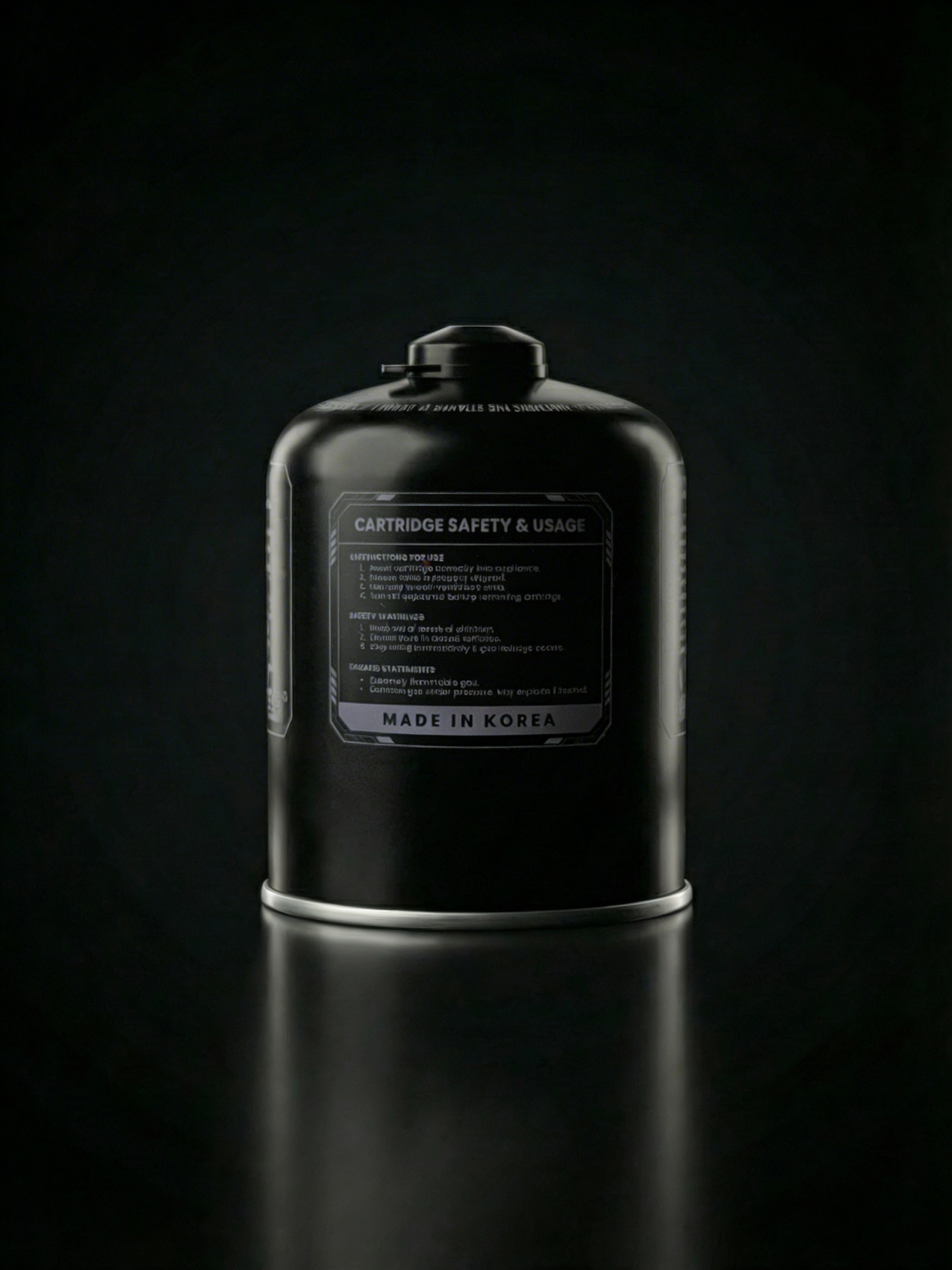 Black Flame Butane Gas Cartridge 450g | screw-type