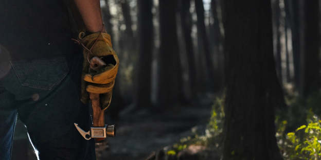 ZEN Camps Peg Hammer - Olive wood, Natural-Goritta Works Sdn. Bhd. 202501017603 (1619017-X)