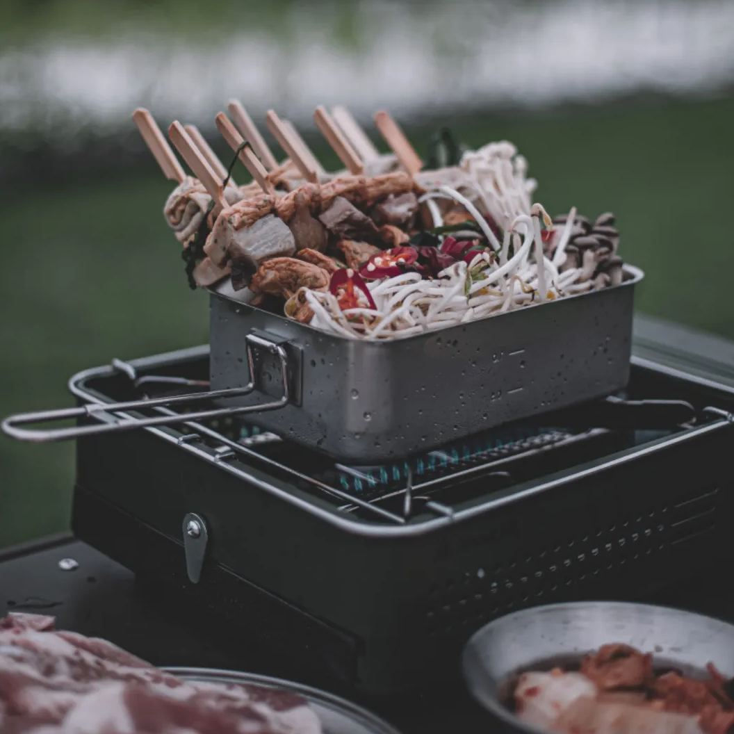 Kinox Mess Tin Set - Black