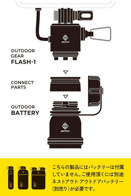 NESTOUT FLASH-1 - Sand Beige