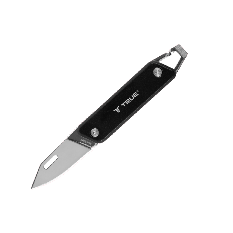 True Utility Modern Keychain Knife - Grey
