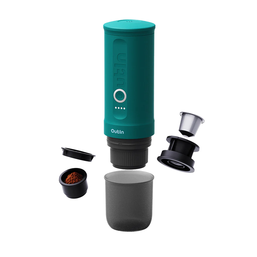 Outin Nano Portable Espresso Machine - Outin Teal-Goritta Works Sdn. Bhd. 202501017603 (1619017-X)