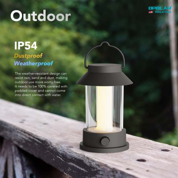 Opolar Camping Retro Light IP45 | 10000mAh-Goritta Works Sdn. Bhd. 202501017603 (1619017-X)