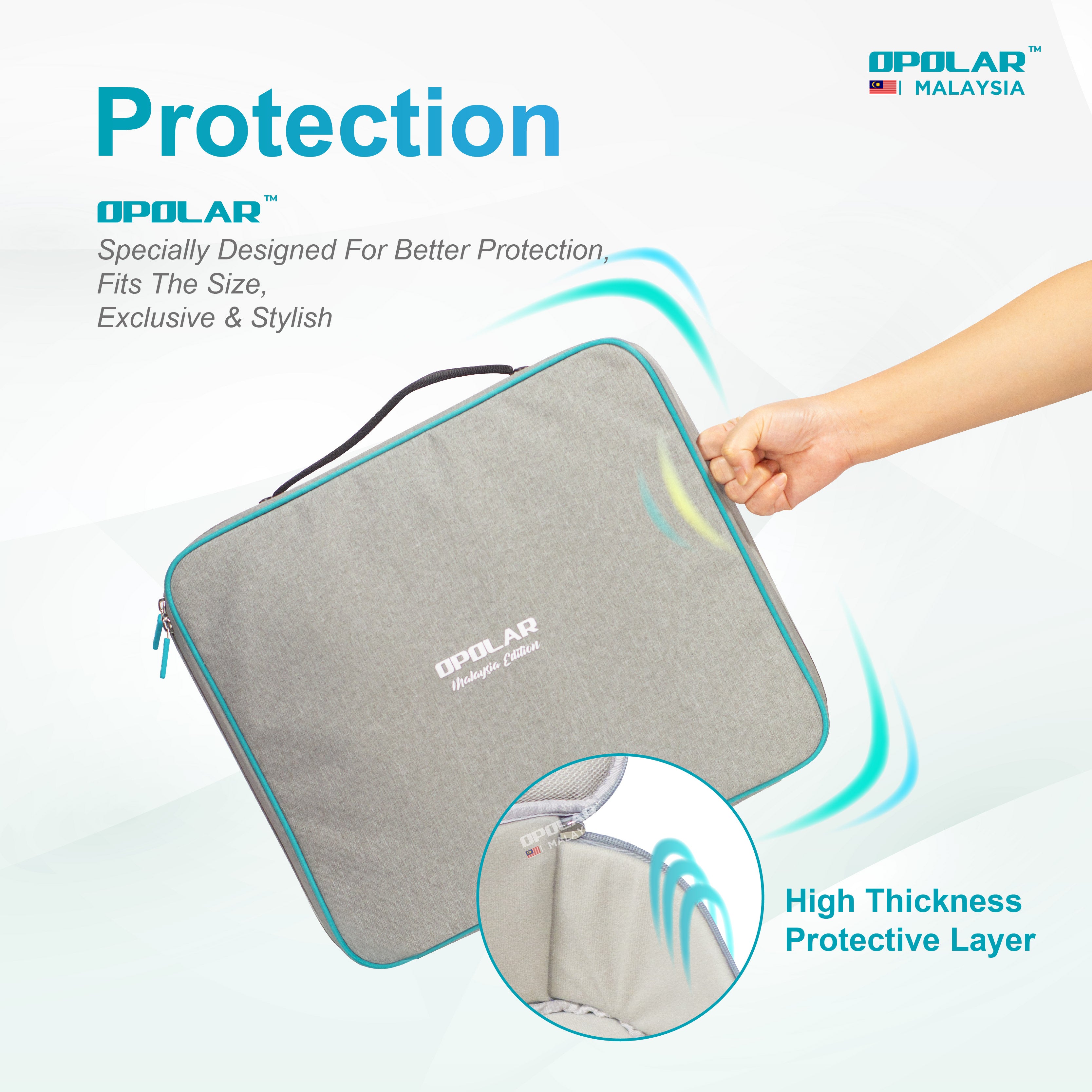 Opolar T Series Storage Bag - Light Grey-Goritta Works Sdn. Bhd. 202501017603 (1619017-X)