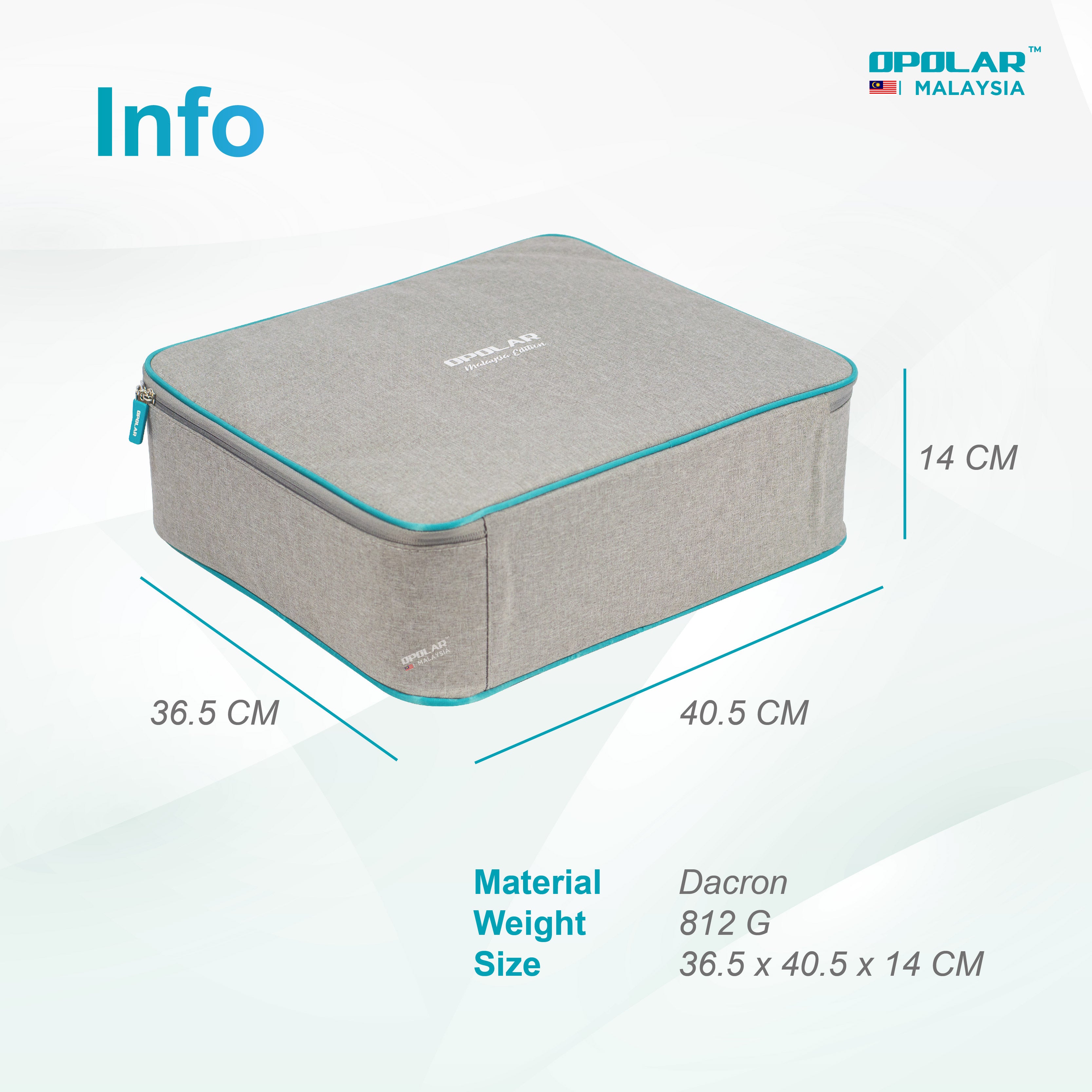 Opolar T Series Storage Bag - Light Grey-Goritta Works Sdn. Bhd. 202501017603 (1619017-X)