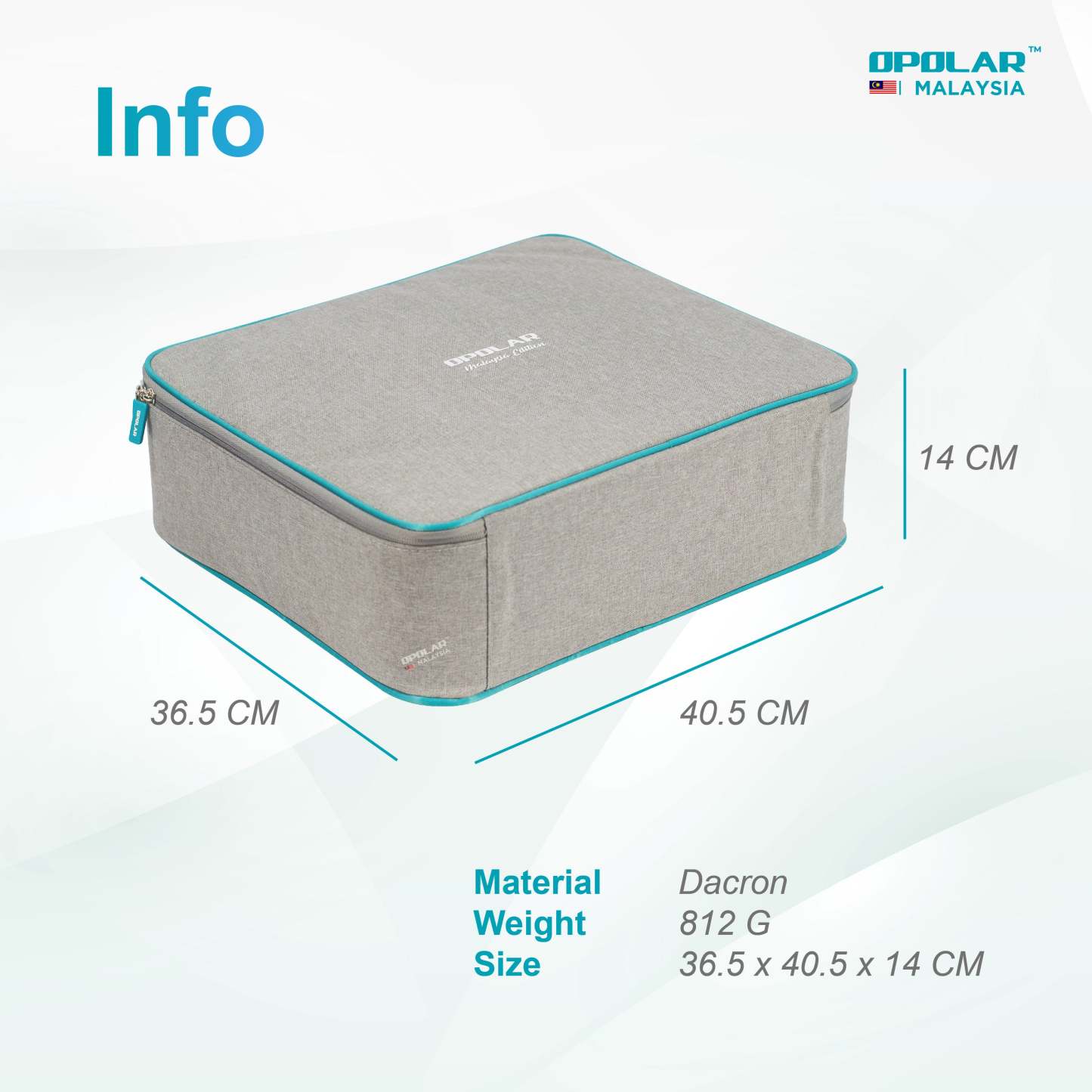 Opolar T Series Storage Bag - Light Grey-Goritta Works Sdn. Bhd. 202501017603 (1619017-X)
