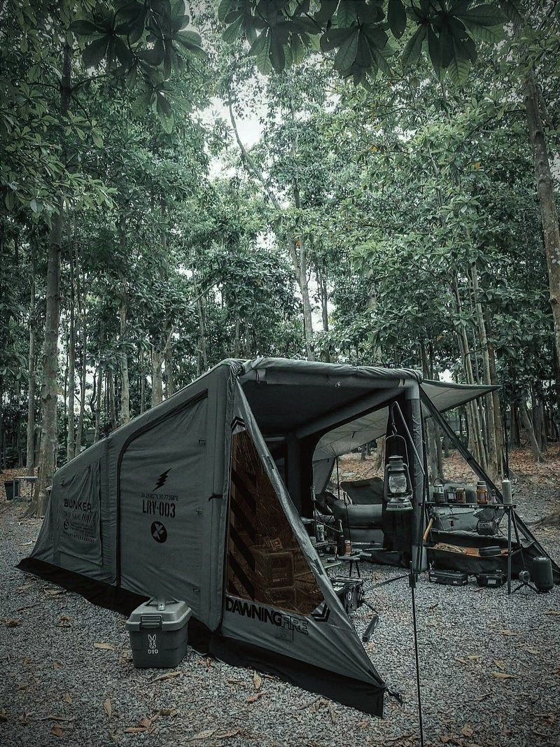 Dawning Fire Bunker 2-4 person Air Tent - Green – Goritta Works