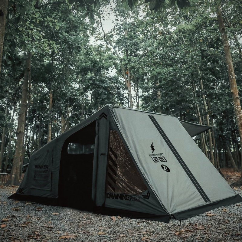 Dawning Fire Bunker 2-4 person Tent - Green