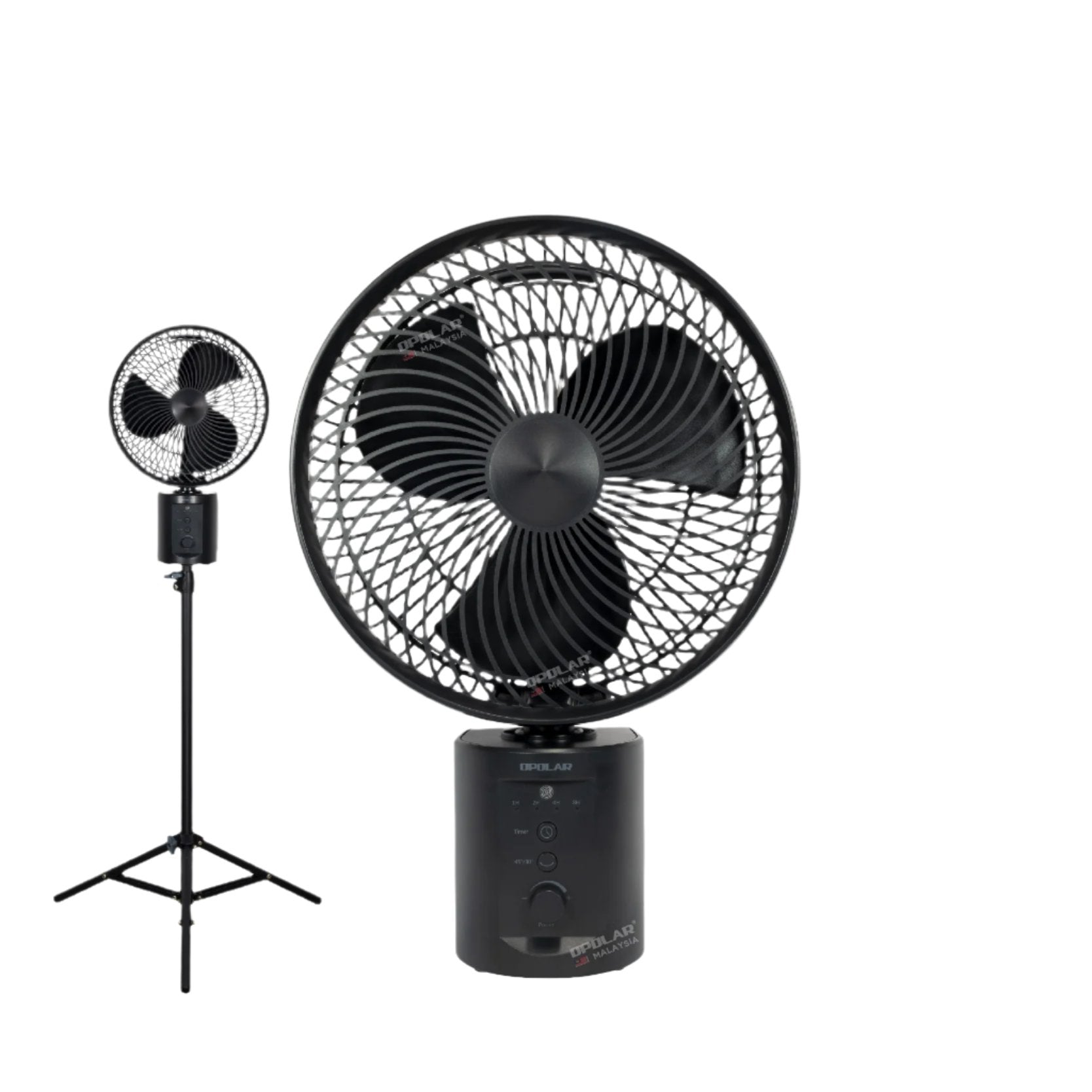 OPOLAR Floor Pedestal Fan with Remote, Oscillating & Timer | 20000mAh 10 inches