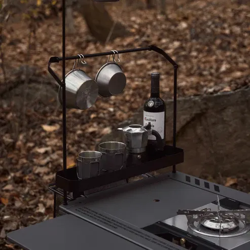 Cargo Container Solid Hanger - Black