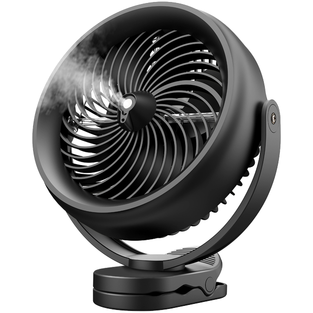 OPOLAR Cooling Misting Fan Clip On Fan | 10000mAh 8 Inch-Goritta Works Sdn. Bhd. 202501017603 (1619017-X)