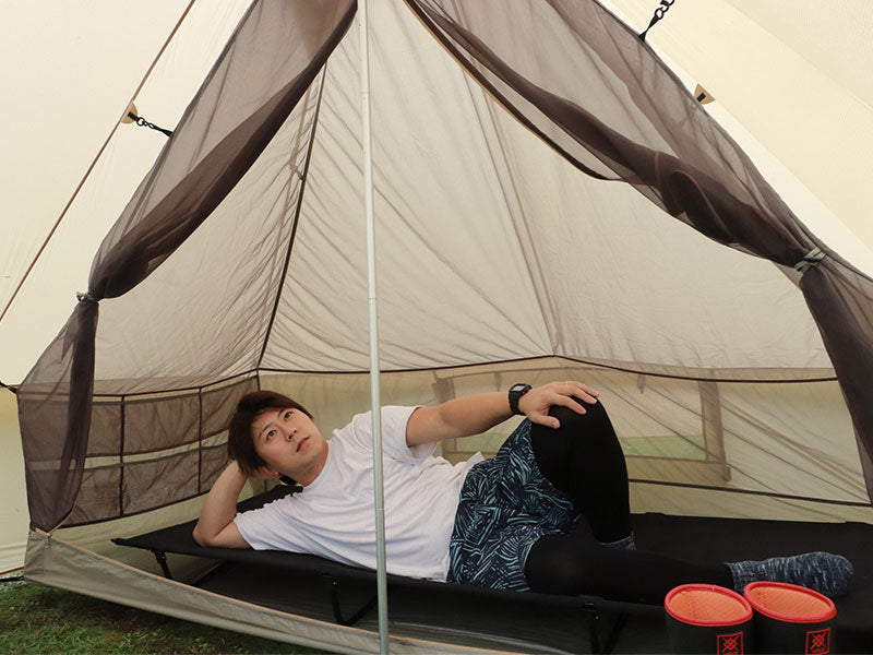 DOD Shonen 1 person Tent - Gray-Goritta Works Sdn. Bhd. 202501017603 (1619017-X)