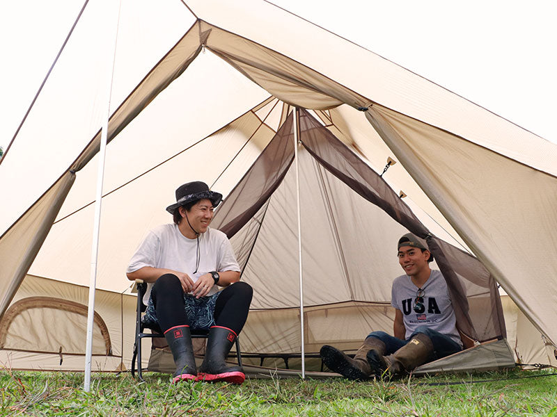DOD Shonen 1 person Tent - Gray-Goritta Works Sdn. Bhd. 202501017603 (1619017-X)