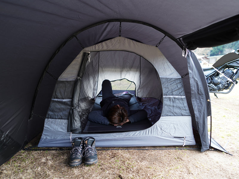 DOD Kamaboko 1 - 2 person Tent Solo UL - Black-Goritta Works Sdn. Bhd. 202501017603 (1619017-X)