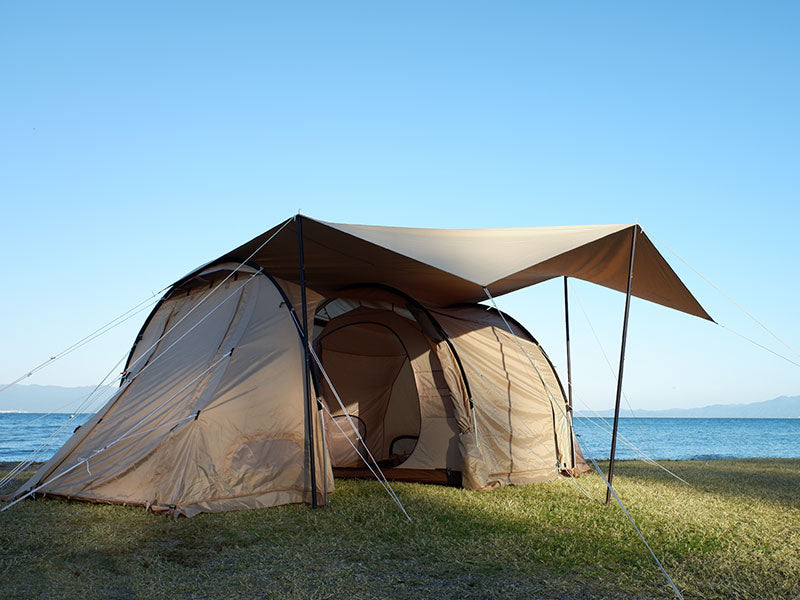 DoD Kamaboko 3 person Tent 3 S - Tan – Goritta Works Sdn