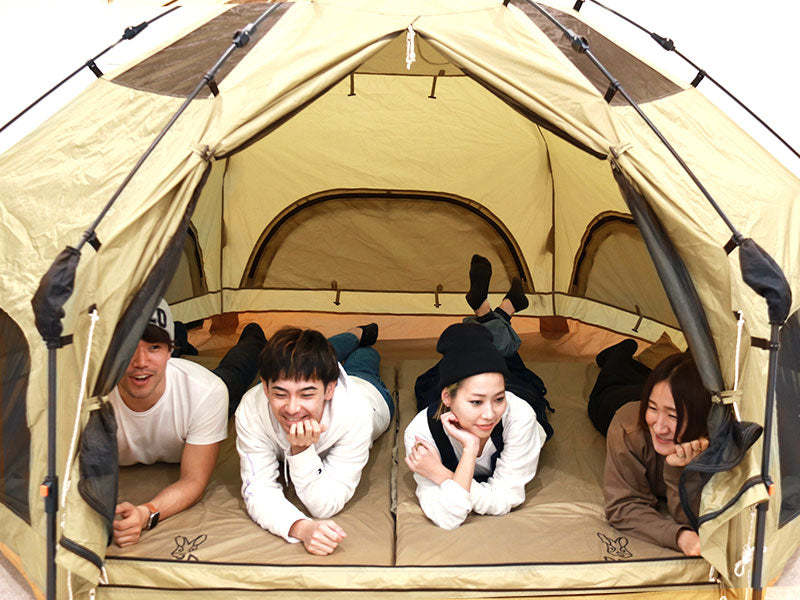 DoD Kinoko 4 person Tent - Red-Goritta Works Sdn. Bhd. 202501017603 (1619017-X)