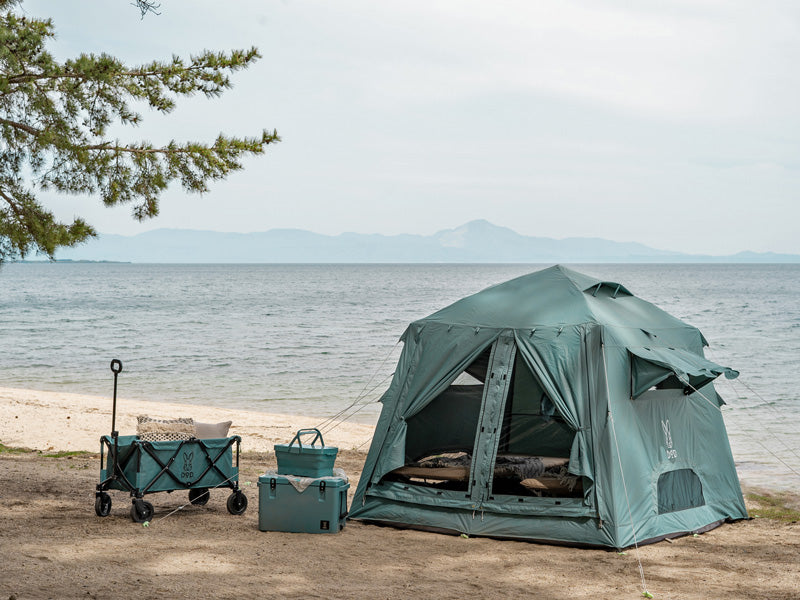 DoD Ouchi 4 person Tent - Blue grey-Goritta Works Sdn. Bhd. 202501017603 (1619017-X)