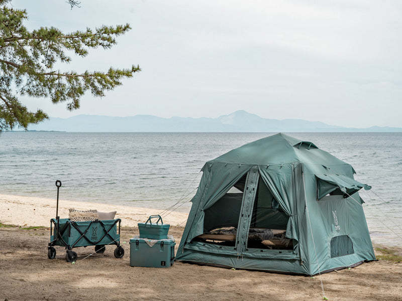 DoD Ouchi 4 person Tent - Blue grey-Goritta Works Sdn. Bhd. 202501017603 (1619017-X)