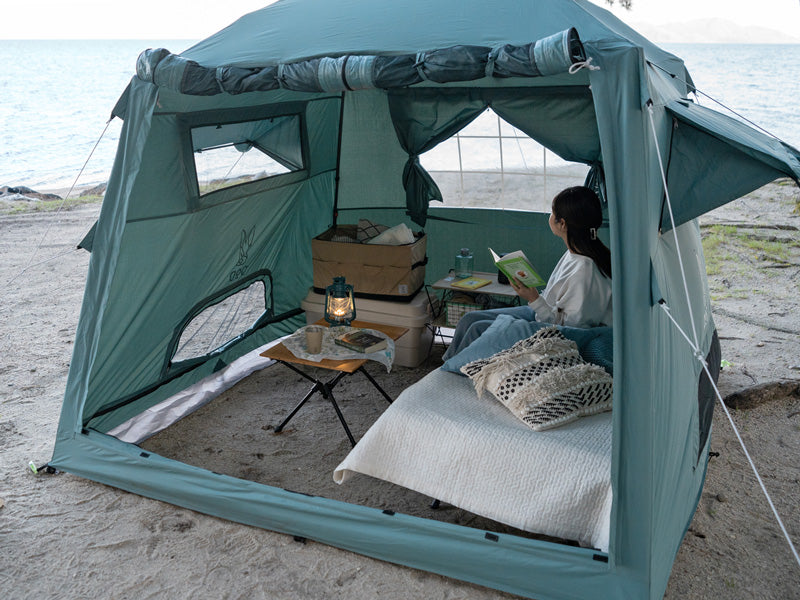 DoD Ouchi 4 person Tent - Blue grey-Goritta Works Sdn. Bhd. 202501017603 (1619017-X)