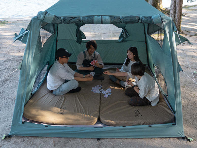 DoD Ouchi 4 person Tent - Blue grey-Goritta Works Sdn. Bhd. 202501017603 (1619017-X)